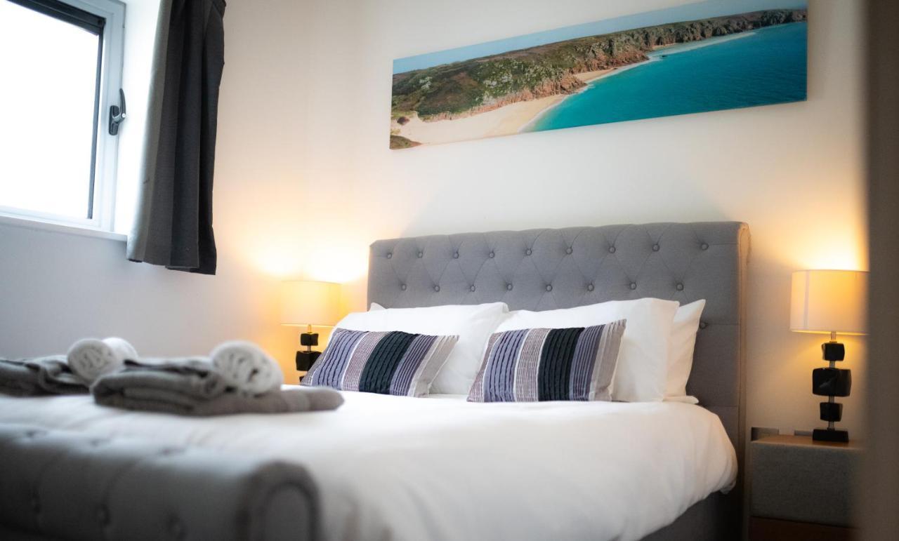 Seaview, Luxury Apartment, 2 Min Walk To Porth Beach New Quay Buitenkant foto